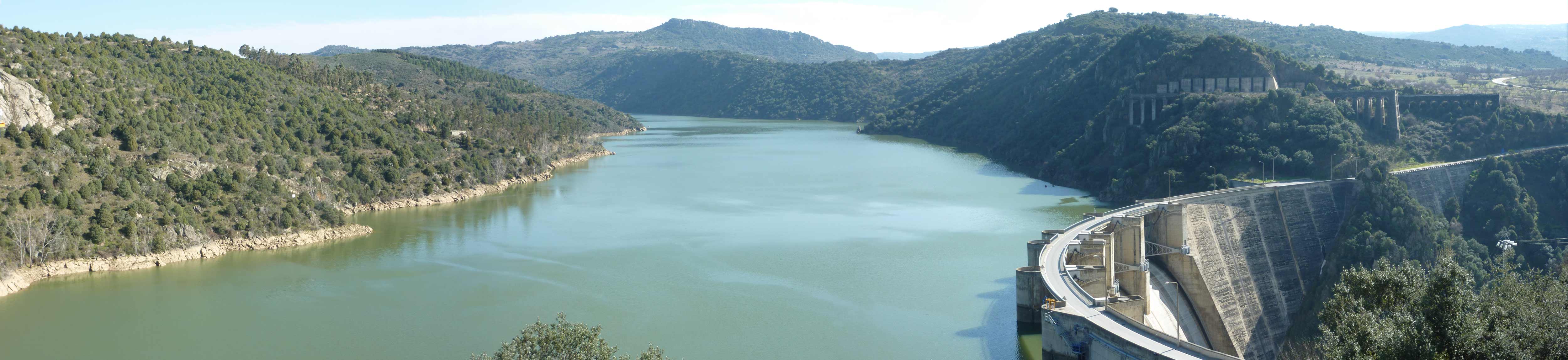 Albufeira Barragem Bemposta Grande Formato
